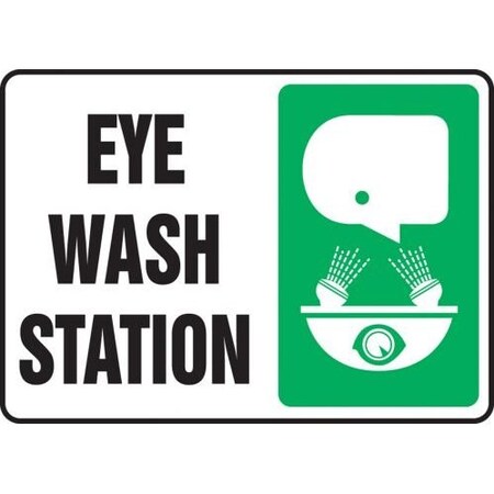 Eye Wash Sign, MFSD595VP